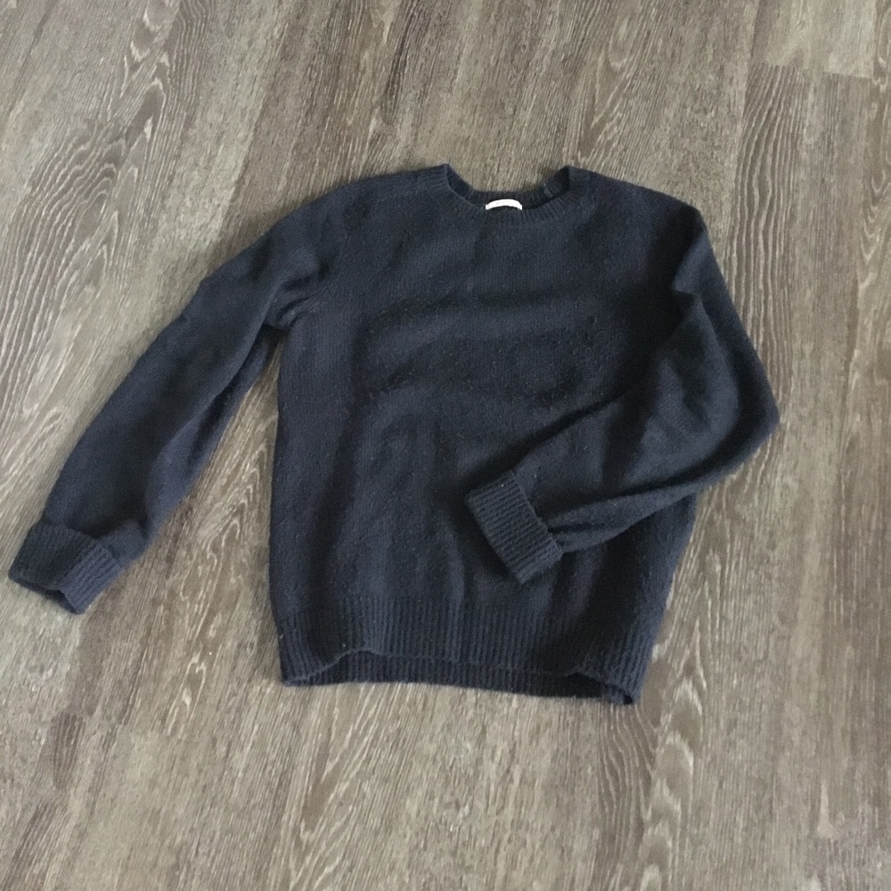 Man Blue Cardigan